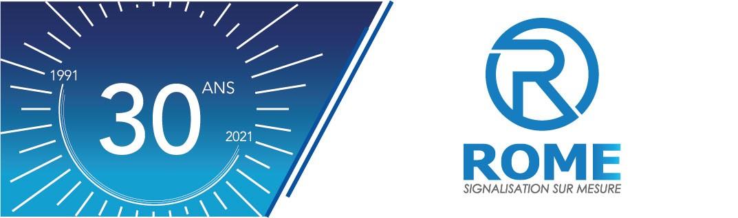 Logo de l'entreprise de signalisation Rome